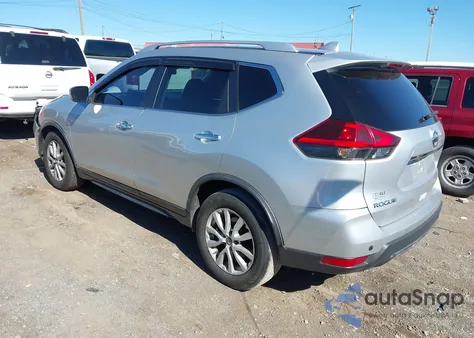 2019 Nissan Rogue Sv из США, поврежденный, VIN KNMAT2MT4KP537721